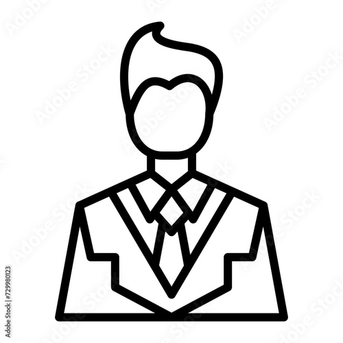 Student line icon