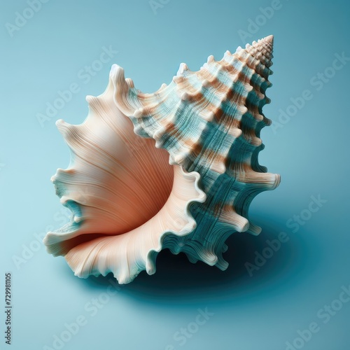 sea shell isolated on white  © Садыг Сеид-заде