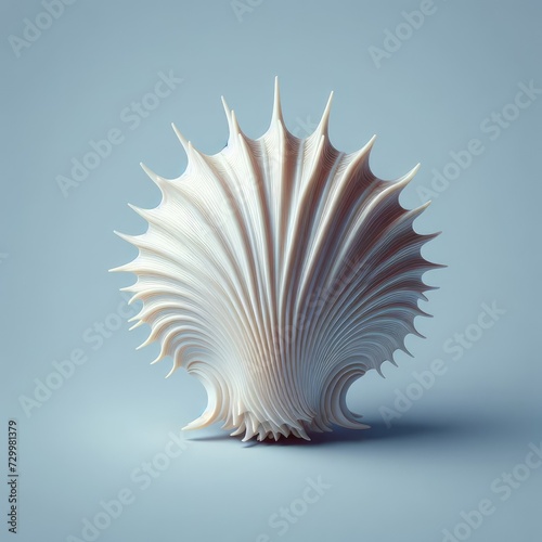 sea shell isolated on white 