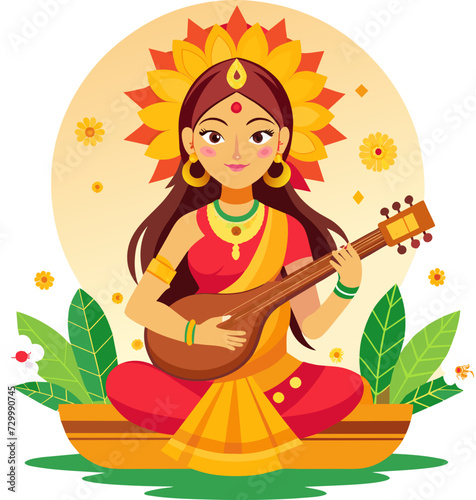 Vasant Panchami Saraswati Maa