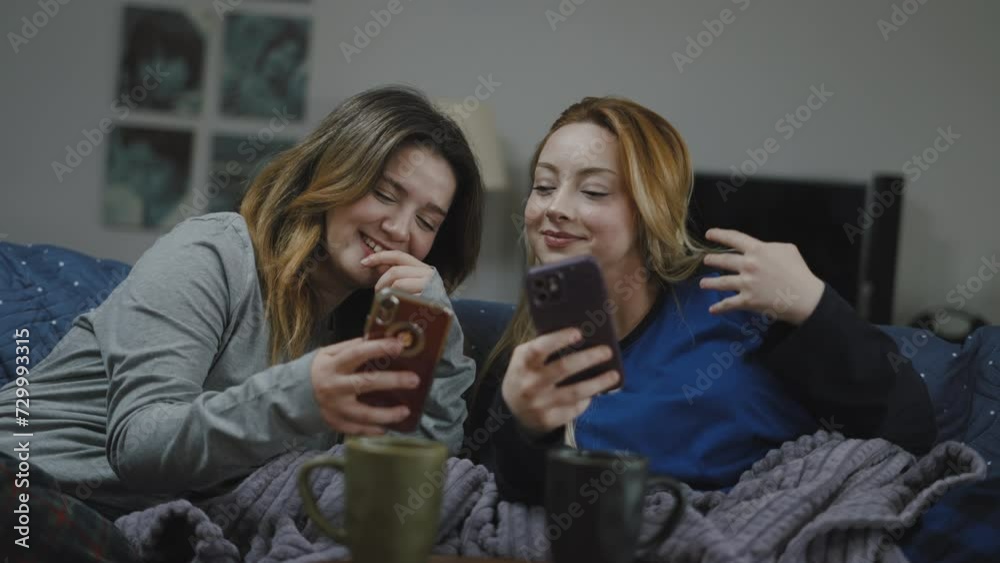 women using smart phone