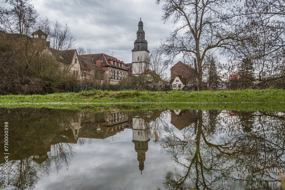 Obraz premium Stadtkirche Nidderau Windecken