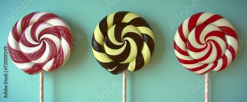 candy on a white background