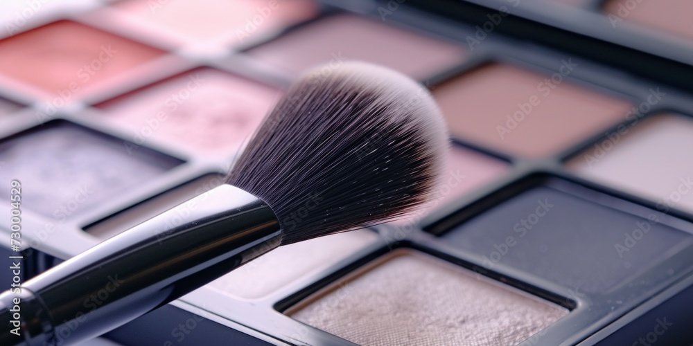 A professional-looking makeup brush A professional-looking makeup brush