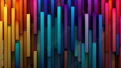 AI generated illustration of an abstract background with vibrant and dynamic lines