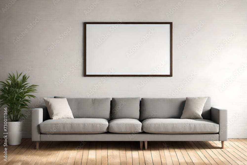 Living Room Setting - couch to face a blank wall Living Room Setting - couch to face a blank wall