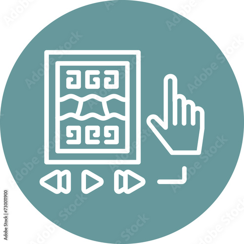 Interactive Exhibit Icon Style