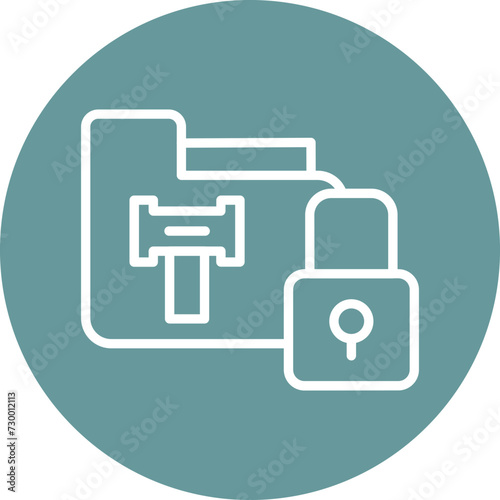 Gdpr Lawsuit Icon Style