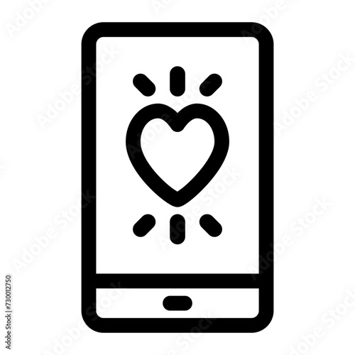 dating app line icon