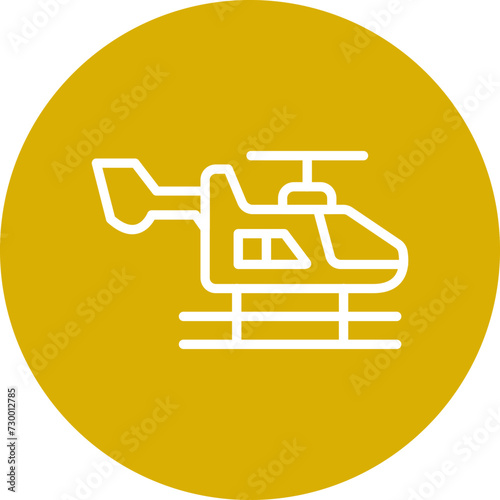 Helicopter Icon Style