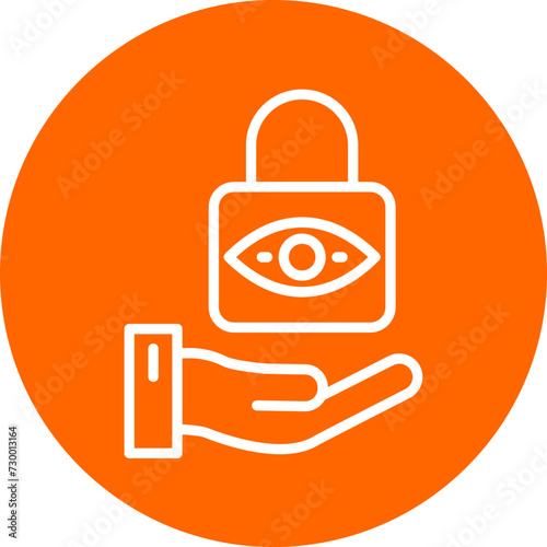 Privacy Awareness Icon Style