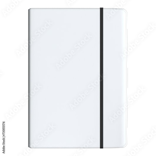 Creative concept blank folder paper isolated on plain background , suitable for your element scenes.