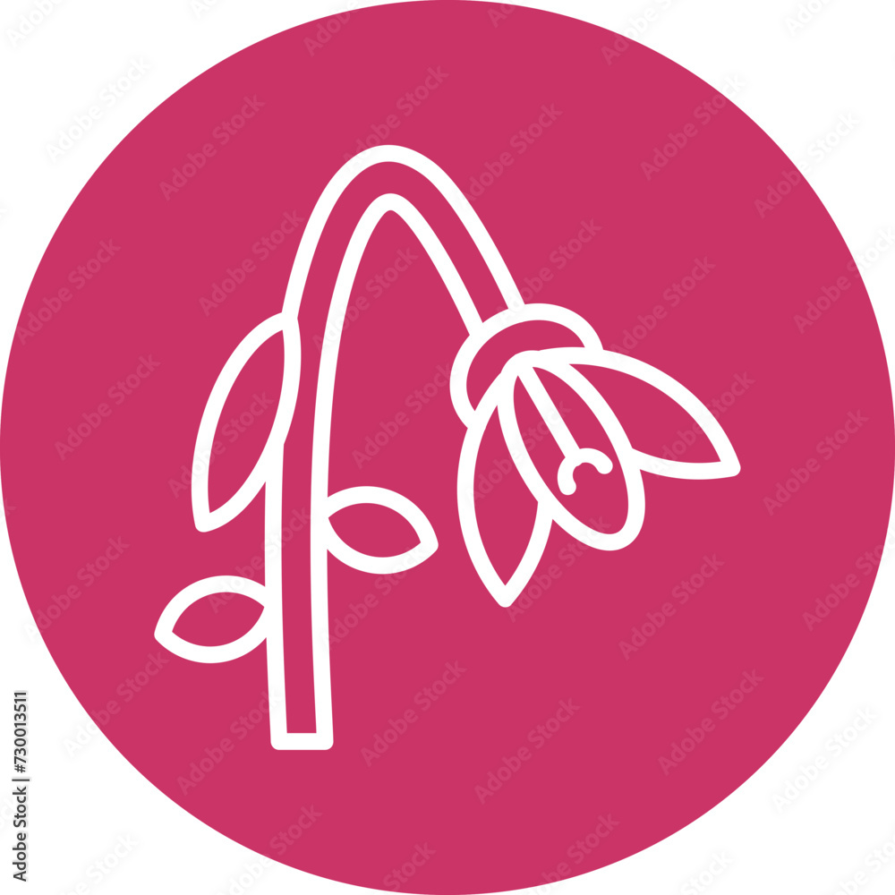 Snowdrop Icon Style Snowdrop Icon Style