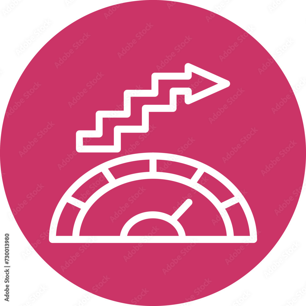 Marketing Performance Icon Style Marketing Performance Icon Style
