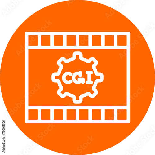 CGI Film Icon Style