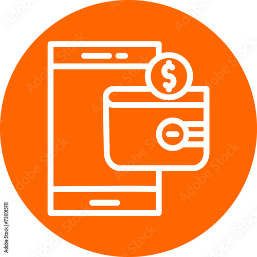 Digital Wallet Icon Style