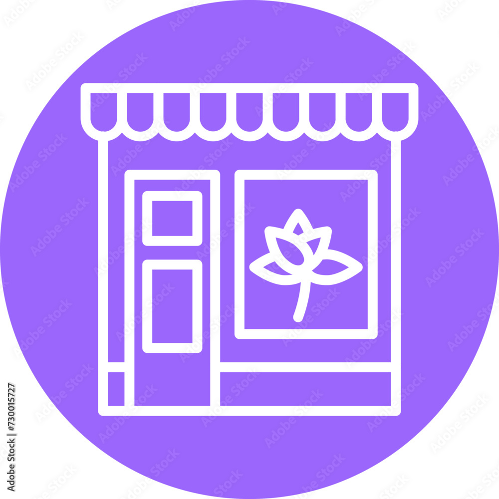 Flower Shop Icon Style
