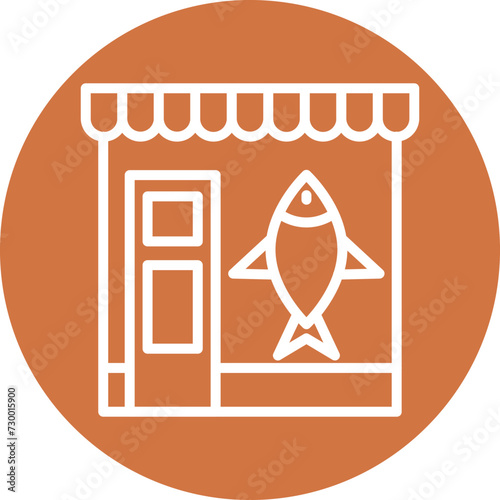 Fish Shop Icon Style