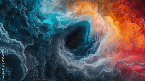Swirling Vortexes of the Abyssal Ocean