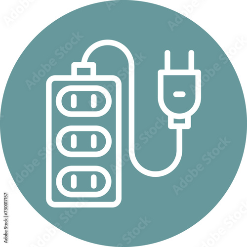 Extension Cord Icon Style