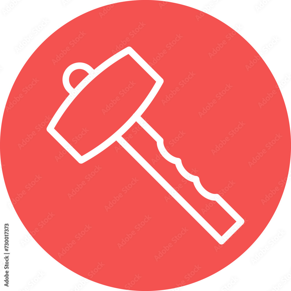 Mallet Icon Style Mallet Icon Style