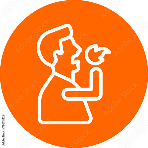 Fire Eater Icon Style