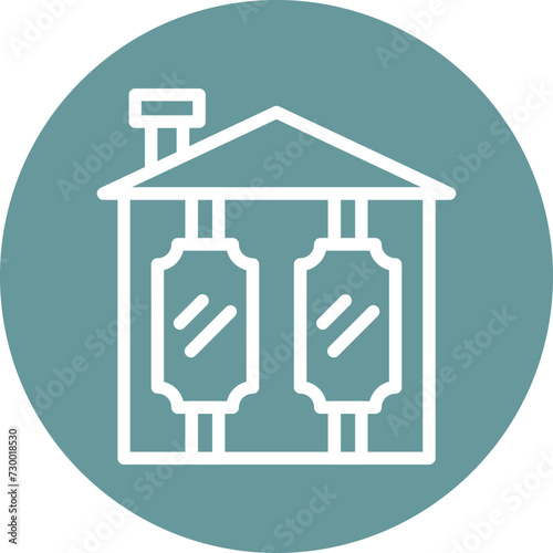 House Of Mirrors Icon Style
