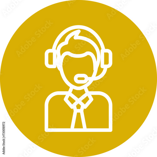 Customer Service Icon Style