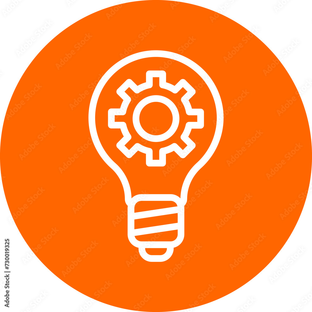 Light Usage Efficiency Icon Style Light Usage Efficiency Icon Style