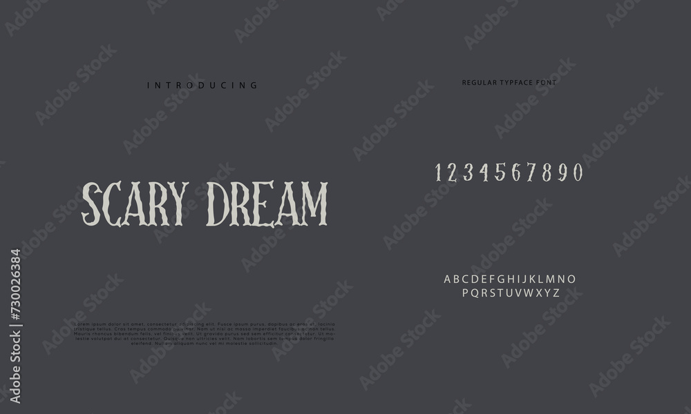 Fototapeta premium The boo crew slogan inscription. Vector Halloween quote. Illustration for prints on t-shirts and bags, posters, cards. 31 October vector design. Isolated on white background illustration 