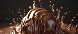 splash of chocolate milk ice cream 41