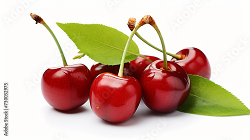 Fresh ripe red cherry