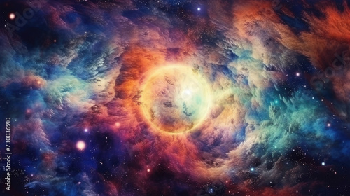 universe  galaxy  colorful stars  nebula  planets  background  panorama  wallpaper