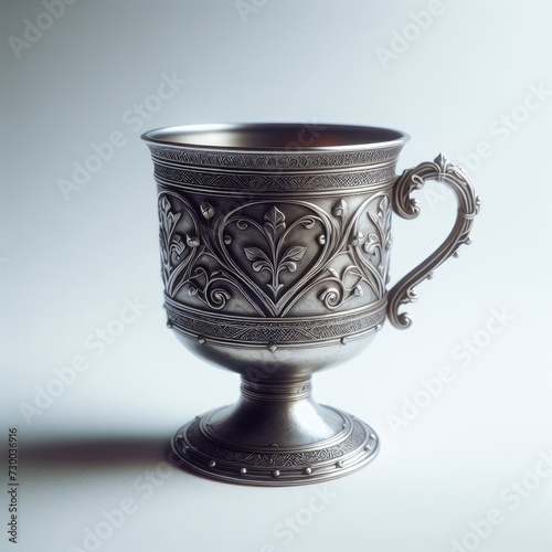 antique silver wine bowl 