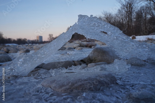 ice bridge parallels