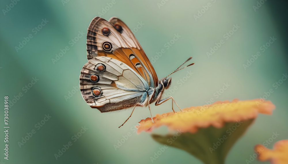 Obraz premium butterfly on a flower