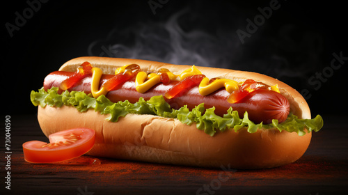 Hot dog sandwich