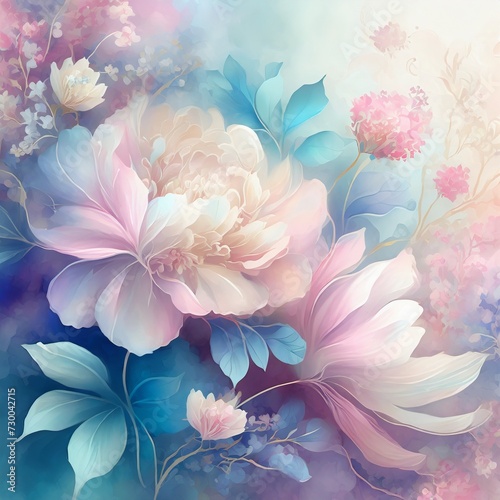 abstract floral background