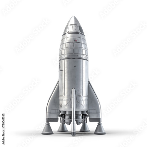 Quadro su tela Space rocket in PNG