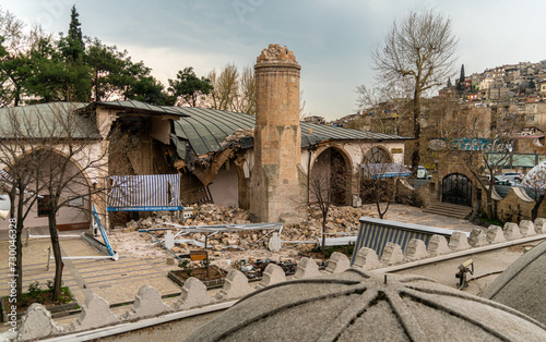 mosque in Kahramanmaras, earthquake