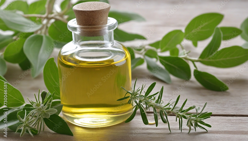 Freshness and relaxation in nature with aromatherapy oil and herbal medicine Freshness and relaxation in nature with aromatherapy oil and herbal medicine