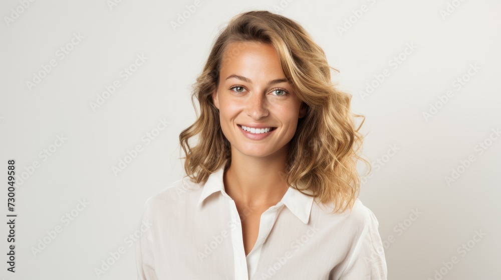 Woman, Agribusiness and Farming profession, smiling, white background, Woman, Agribusiness and Farming profession, smiling, white background,