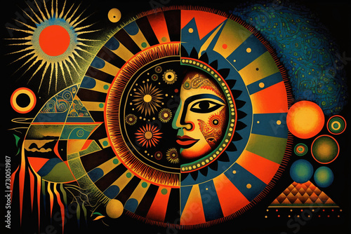 ENew Collection · The shaman · Visionary art · healing energy · mystical art · chakra · awakening · ancestral energy · spiritual art