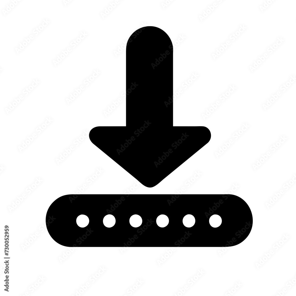 Download icon set. Download button Collection. Download files icons vector. simple download icon isolated on white background. Arrow downloading icon. Vector illustration. Download icon set. Download button Collection. Download files icons vector. simple download icon isolated on white background. Arrow downloading icon. Vector illustration.