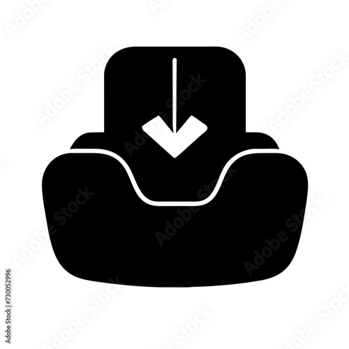 Download icon set. Download button Collection. Download files icons vector. simple download icon isolated on white background. Arrow downloading icon. Vector illustration.