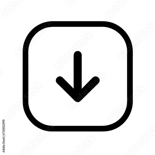 Download icon set. Download button Collection. Download files icons vector. simple download icon isolated on white background. Arrow downloading icon. Vector illustration.