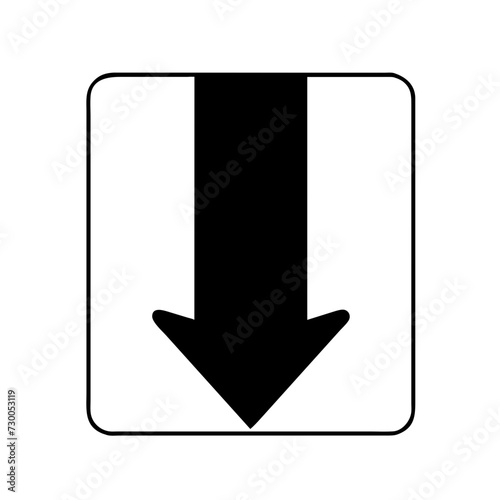 Download icon set. Download button Collection. Download files icons vector. simple download icon isolated on white background. Arrow downloading icon. Vector illustration.