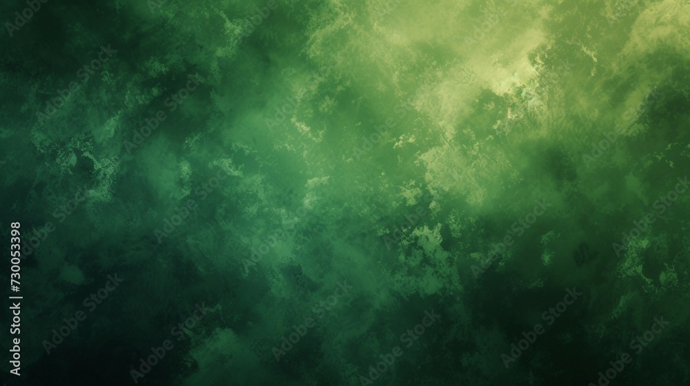 Dark green gradient background for ST Patrick's day celebration design background