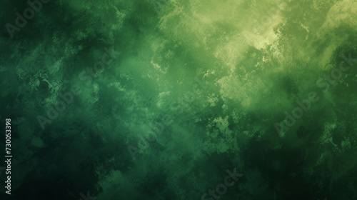 Dark green gradient background for ST Patrick s day celebration design background