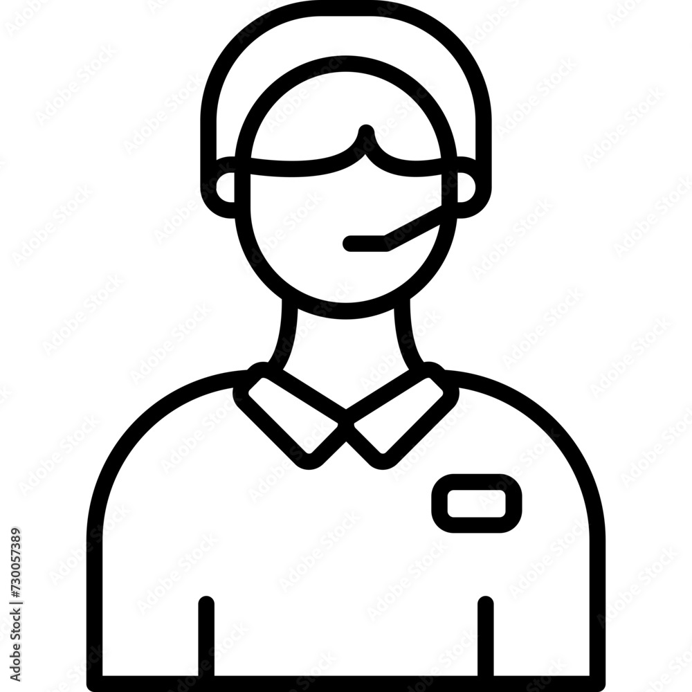 Virtual Assistant Icon Virtual Assistant Icon